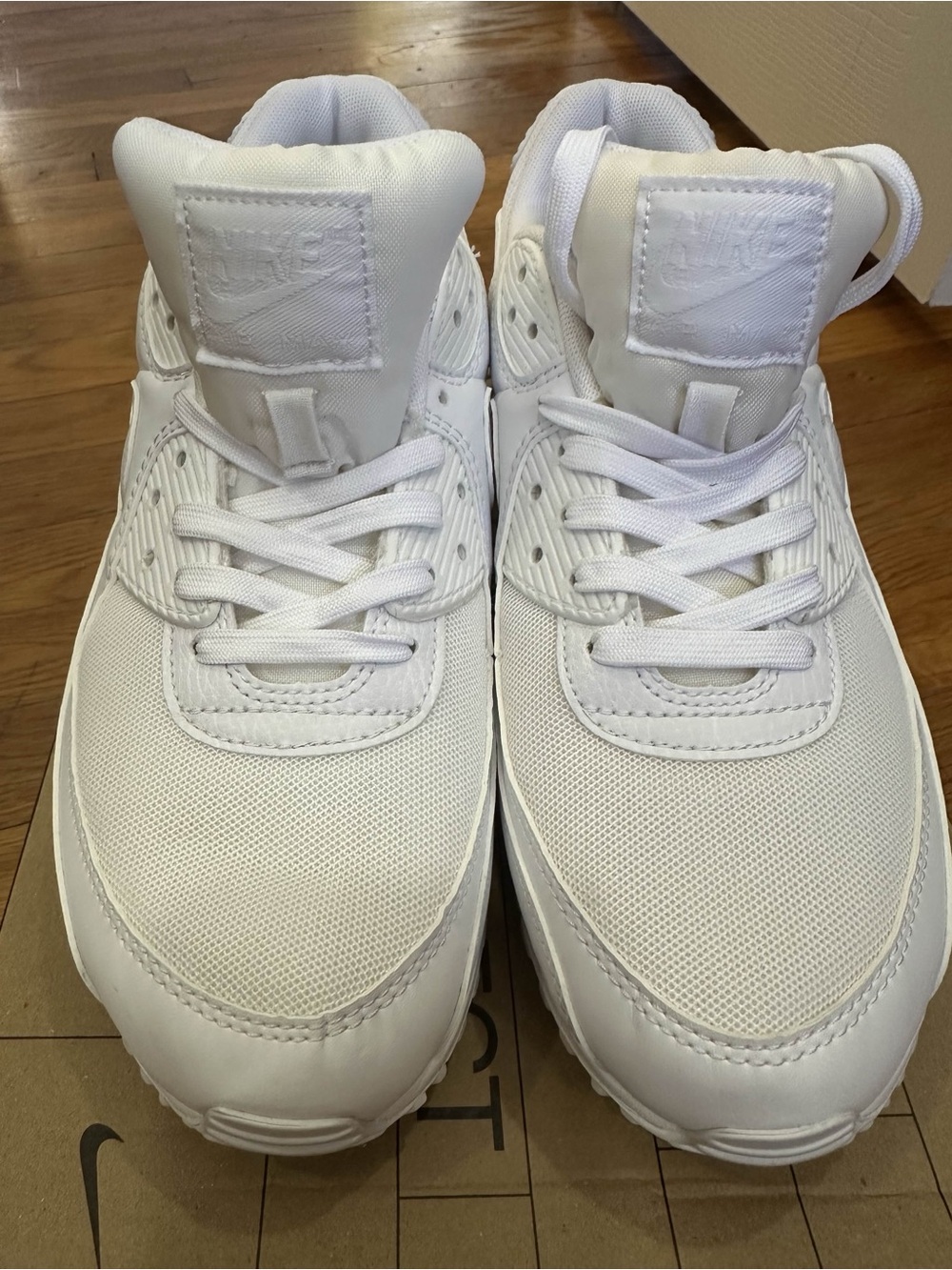 *New with Defects* Nike Air Max 90 Women White (DH8010-100) Size 11W - Picture 8 of 12